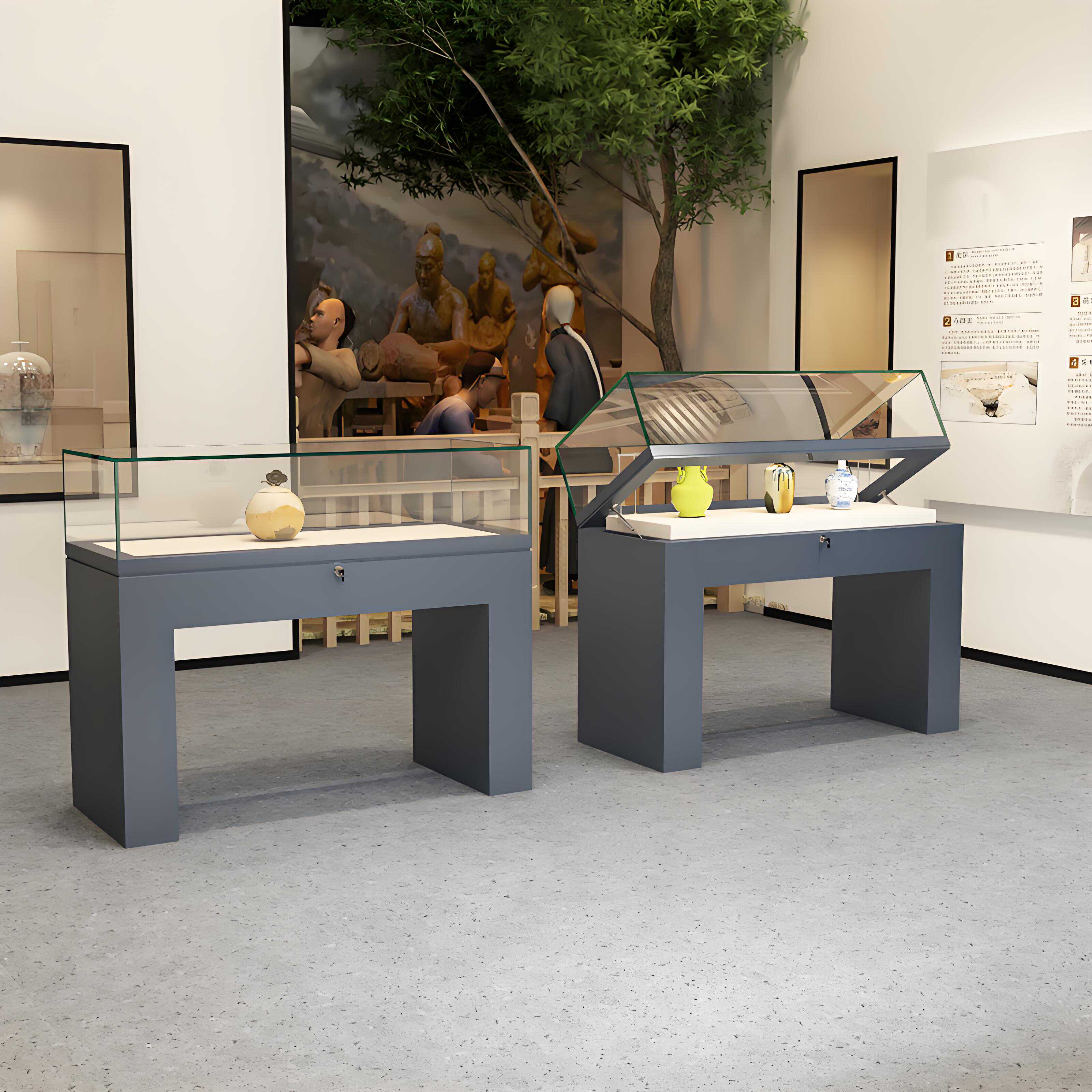 锡布鲁克（Seabrook）专业展示解决方案 博物馆纪念馆文物字画玻璃展柜与礼仪服务